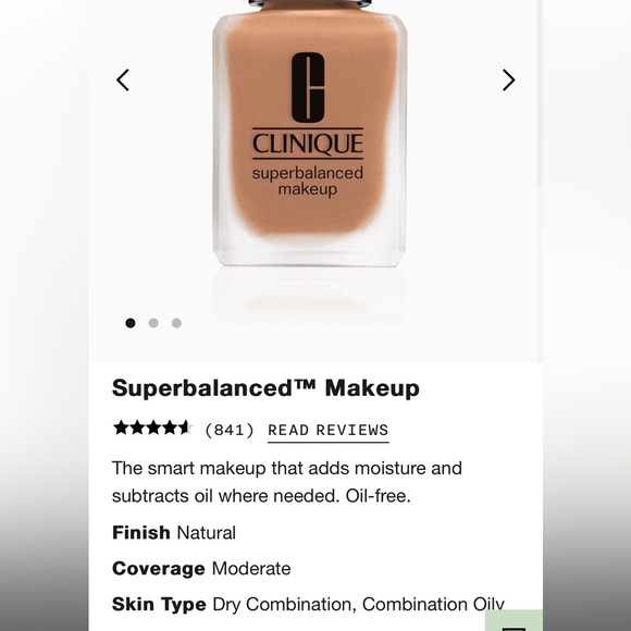 NEW FULL SIZE CLINIQUE SUPERBALANCED MAKEUP FOUNDATION IN SHADE CN 90 SAND 30 ml - Picture 3 of 9